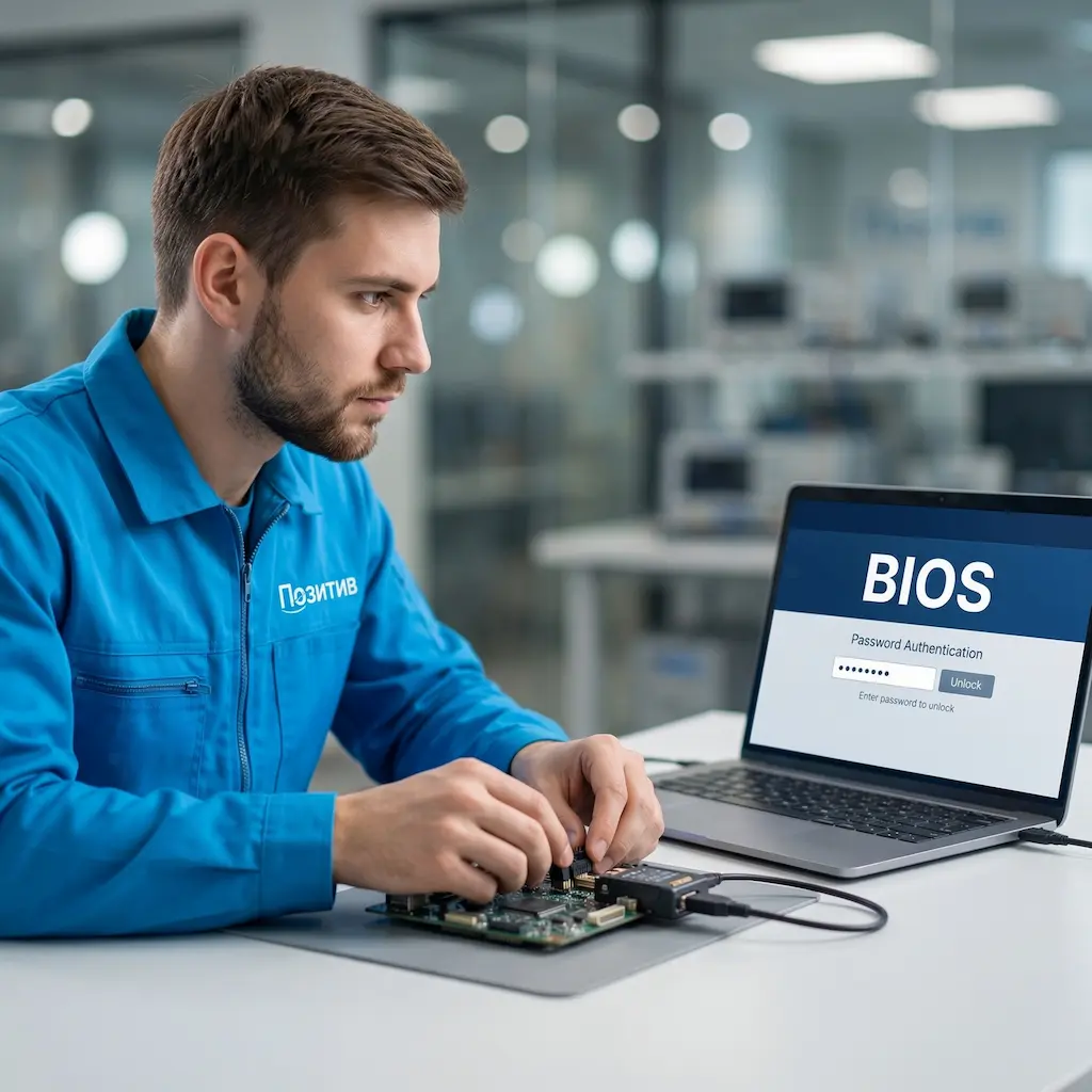 Снятие пароля BIOS ноутбука в Ижевске