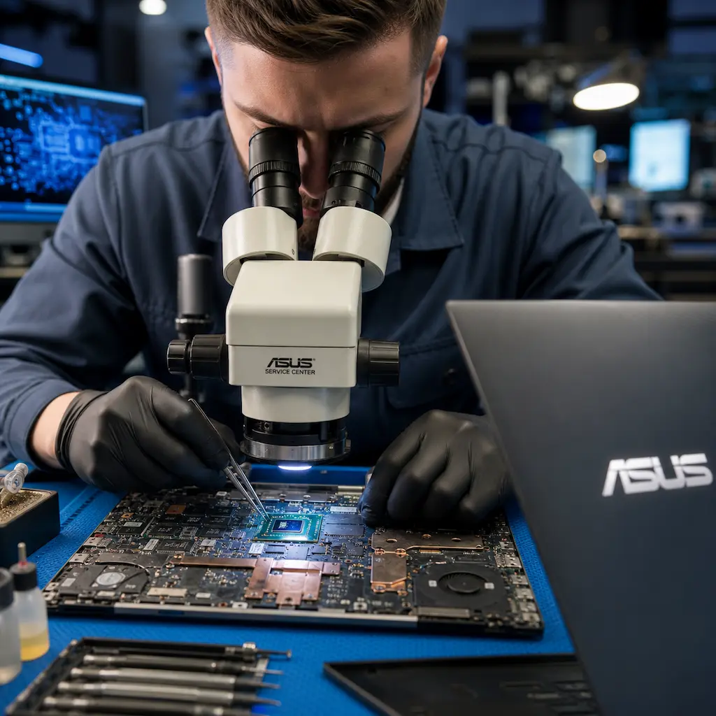 Замена видеокарты ноутбука Asus в Ижевске