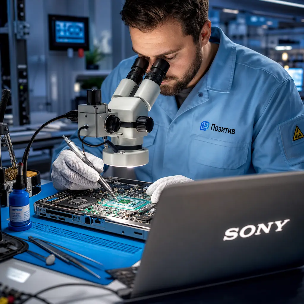 Замена видеокарты ноутбука Sony в Ижевске