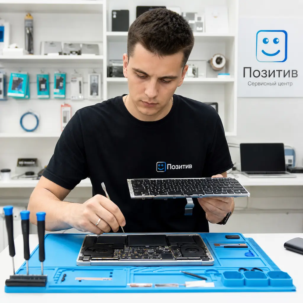 заменить клавиатуру на Apple Macbook в Ижевске