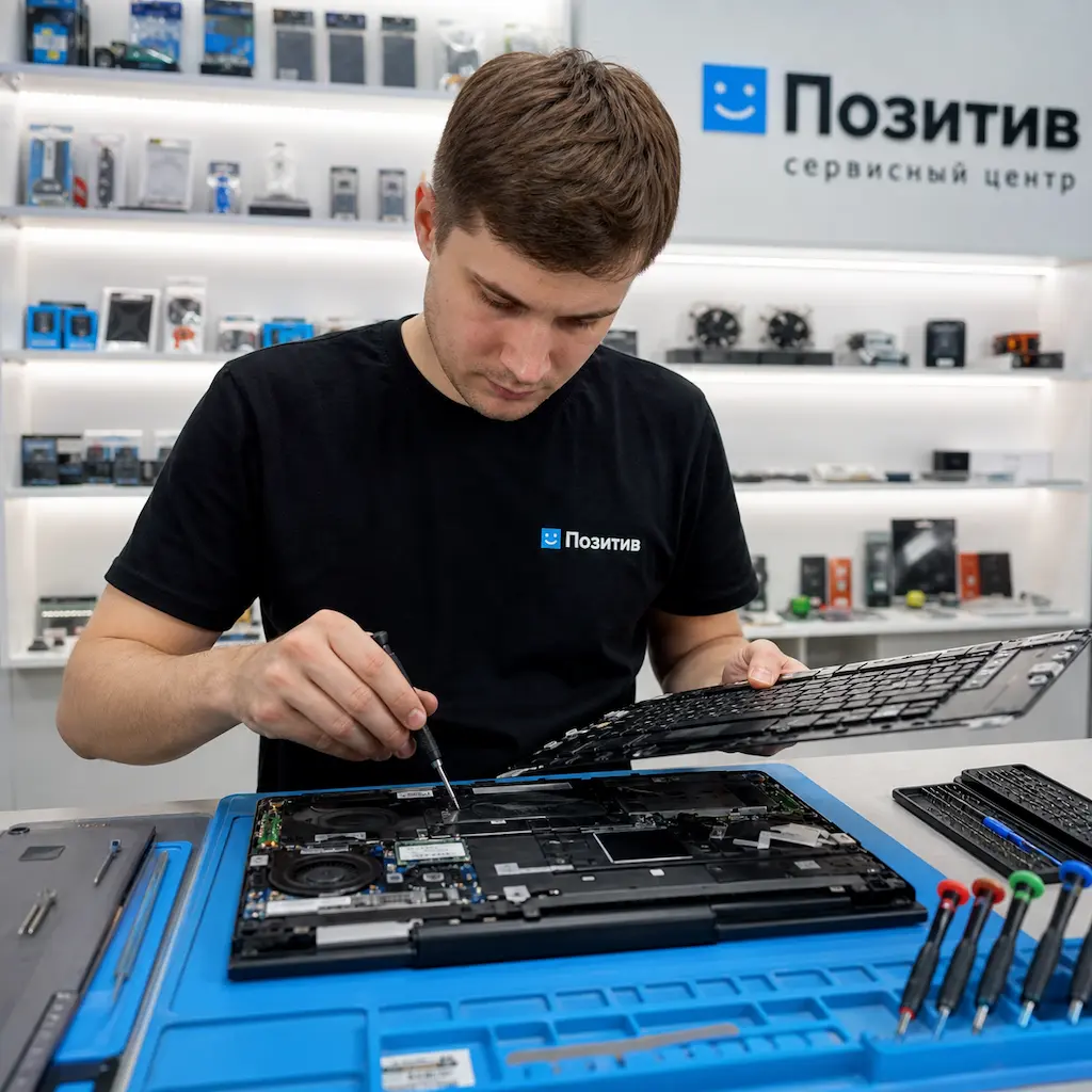 заменить клавиатуру на ноутбуке Samsung в Ижевске