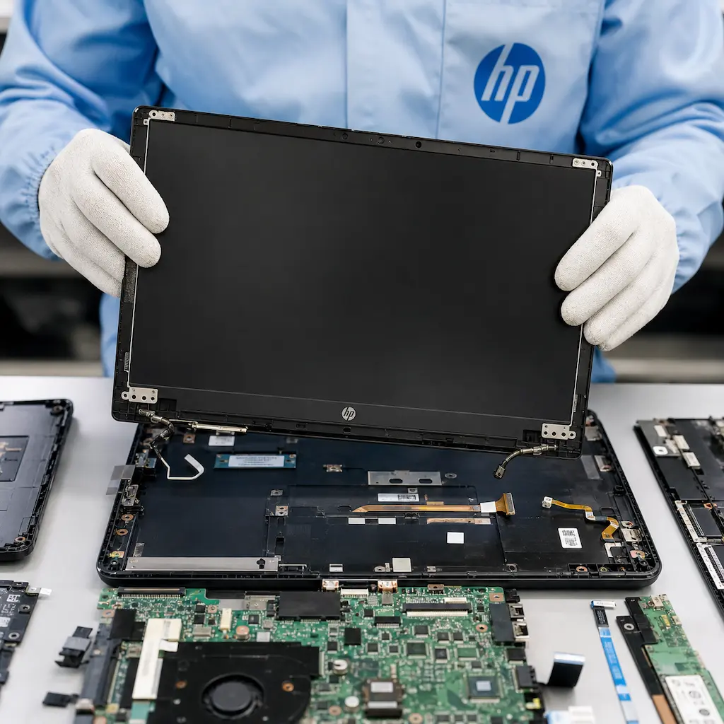 Замена матрицы на ноутбуке HP в Ижевске