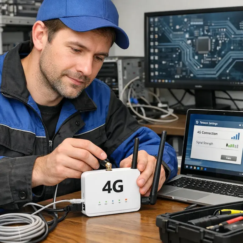 Настройка 4G модема в Ижевске