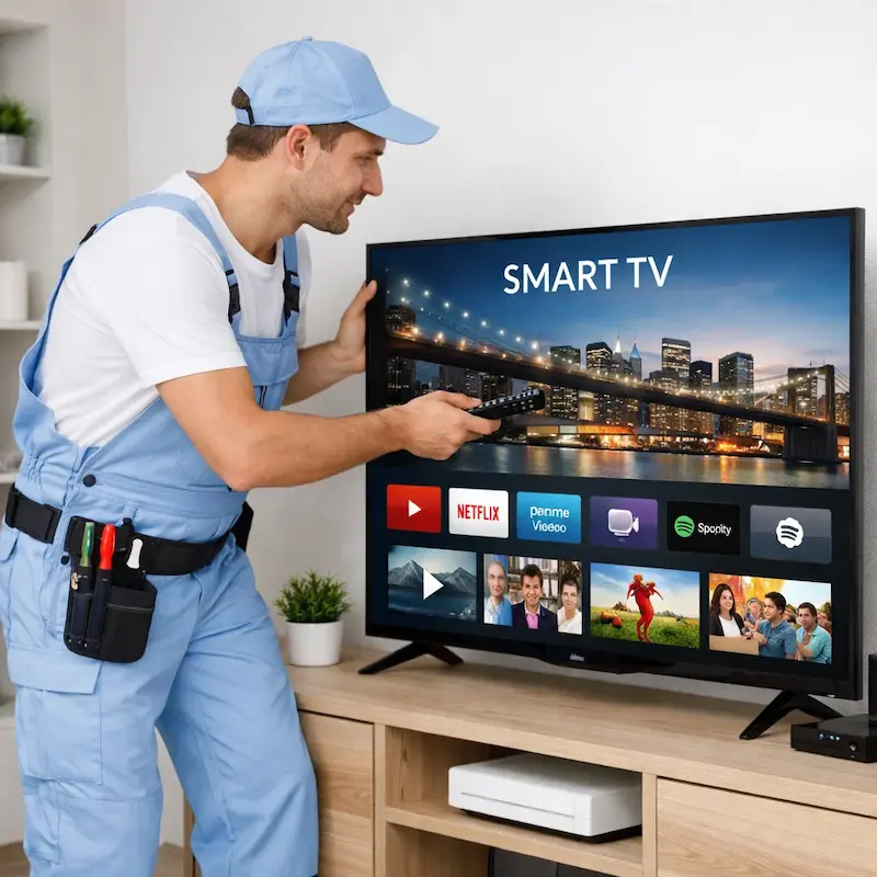 Как вызвать мастера для настройки Smart TV в Ижевске